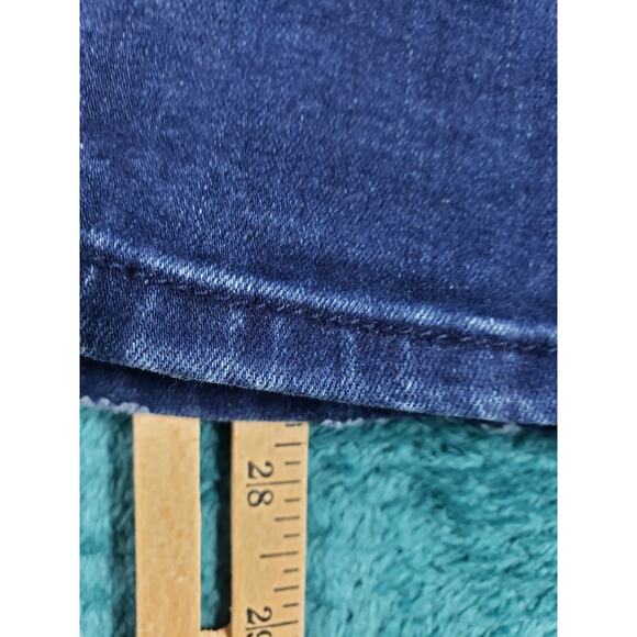 Apt 9 Jeans Size 8 Womens Blue Stretch Pull On Pants Ladies Mid Rise Skinny - Picture 7 of 11